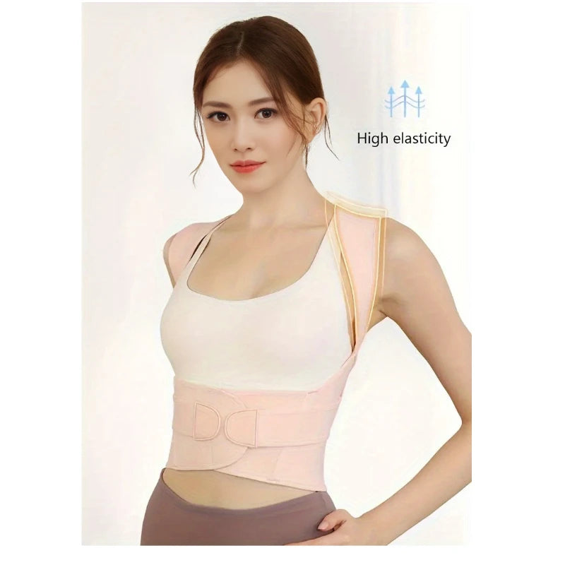 Posture Corrector for Women and Men, Adjustable Shoulder Posture Brace, Back Straightener Posture, Used for Middle Upper Spine